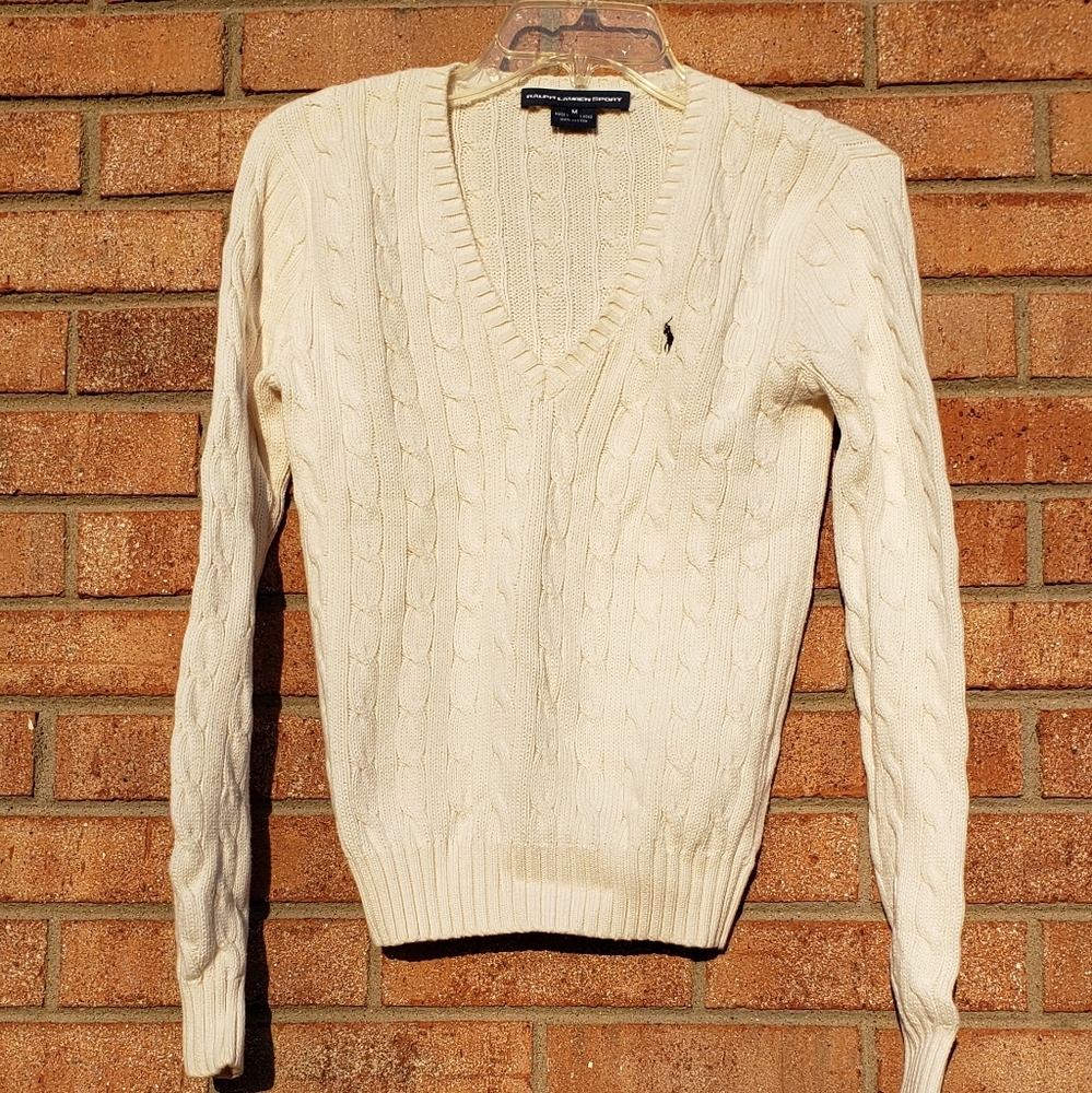 Ralph Lauren Sport Cream Sweater